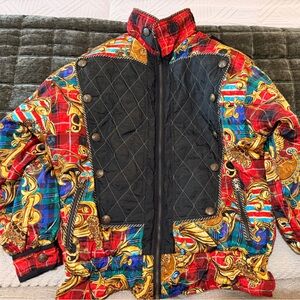 Vintage Clipper Bay Bomber Puffy Jacket